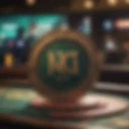 Logo of Bet MGM highlighting its online platform