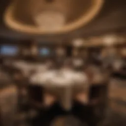 Luxurious dining experience at the Borgata