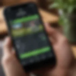 User interface showcasing the main features of the DraftKings app