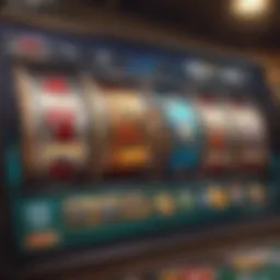 Modern mobile slot application interface showcasing vibrant graphics and user-friendly design