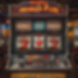 Vibrant display of the House of Fun slot machine